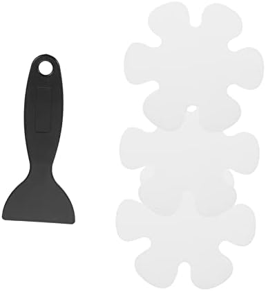Secure Non-Skid Bathroom stickers with a chic flower design