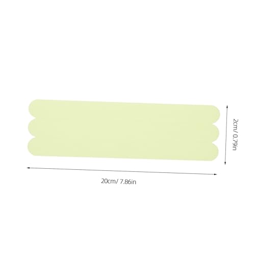 24-Piece Glow-in-the-Dark bathtub and stair safety stickers