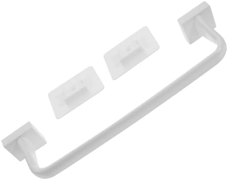 Zerodeko Adhesive Towel Holder - No Drilling Required Space-Saving for Bathroom Kitchen
