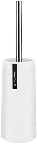 Gsycle Toilet Brush and Holder Set Stainless Steel Long Handle