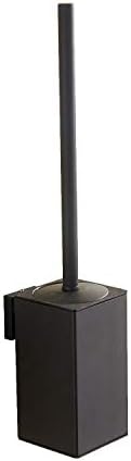 Toiletainer Black Wall-Mounted Holder for Bathrooms