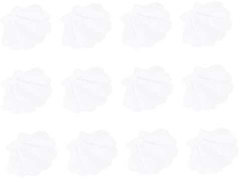 12-Piece Sea Shell Shaped Non-Slip Bathroom Stickers for Safety