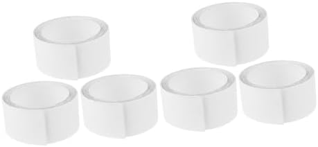 6 Rolls Transparent Bathtub Stickers - Self-Adhesive Peva Decals for Bathroom Safety