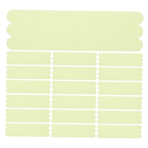 24-Piece Glow-in-the-Dark bathtub and stair safety stickers