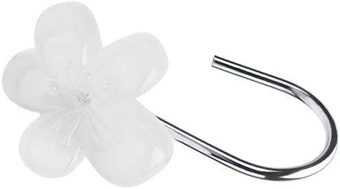Cute Flower Shower Curtain Hooks