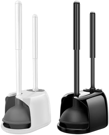 SetSail Toilet Plunger Brush Set