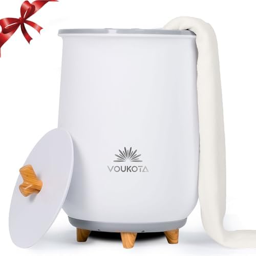 VOUKOTA20L Luxury Towel Warmer Bucket with Auto Shut Off Heat Timer