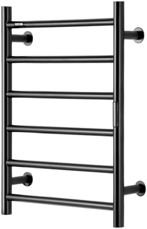 VEVOR 6BAR Stainless Steel Towel Warmer Rack