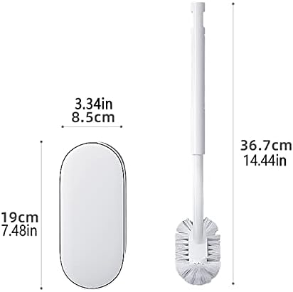 Ergonomic Durable Soft Bristles Eliminates Dead and Stains Wall-Mounted