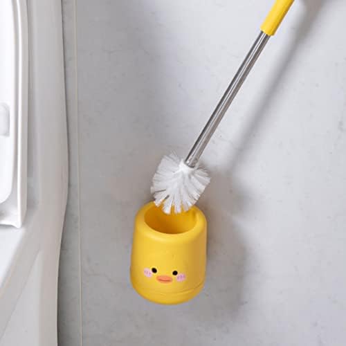 Wall-Mounted Toilet Brush Holder Set