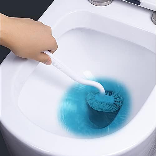 Curved Cured Automatic Cleaning Toilet Brush Holder