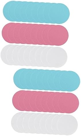 Cabilock 72pcs Self-Adhesive Non-Slip Round Decals for Bathroom Stairs