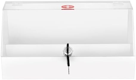 CiaoHER Wall Mount Acrylic Medicine Lock Box Yourutions in Just One Click