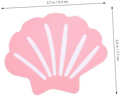 LIFKOME 12Pcs Shell Shaped Slip Bathroom Stickers