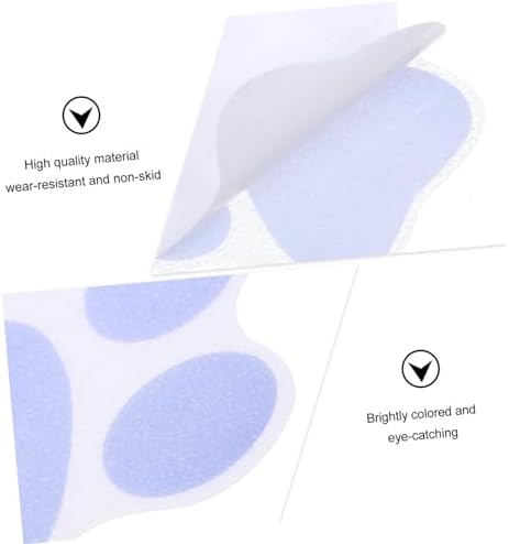 Ciieeo Adorable Cartoon Dog Footprint Bath Sticker Set