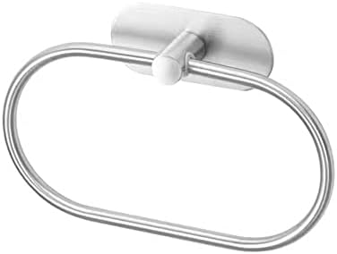 Sturdy Rust-Proof Self-Adhesive Bath Towel Holder by Andys Orchids