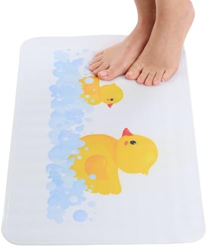 ENKOSI Non-Slip Bath Mat Safe bathtub use for kids
