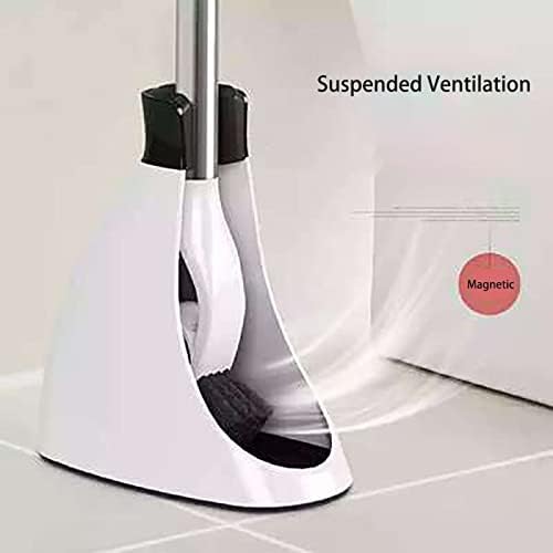 Stainless Steel Toilet Brush Set Durable Eco-Friendly for Home Use