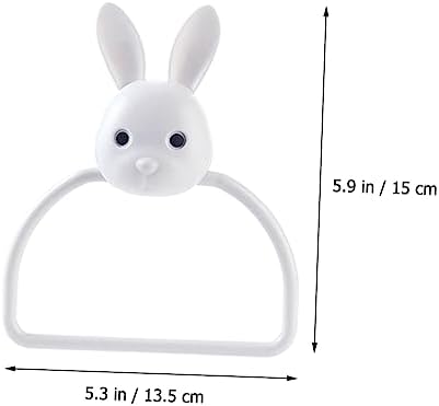 BESTYASH 1Pc Cute Cartoon Towel Organizer Upheld Towel Holder for Bathroom Kitchen