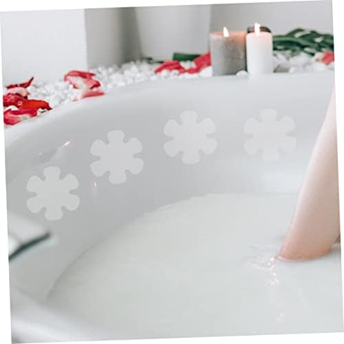 12pcs Flower Non-Slip Bathtub Stickers