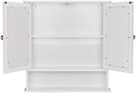 Guangshuohui bathroom medicine cabinet wall mount shelf with mirror and storage