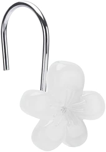 Cute Flower Shower Curtain Hooks