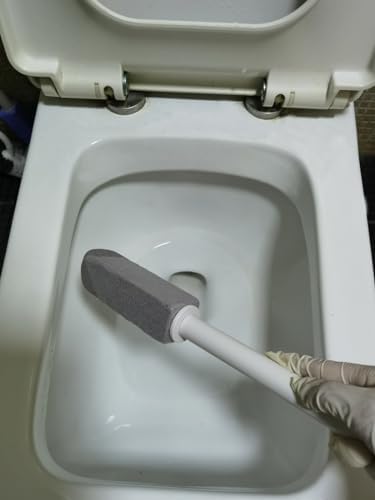 Kinla Long-Handled Toilet Pumice Stone Brush Set