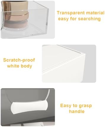 Stylized 3-Pack Organizer for Medicine Cabinets