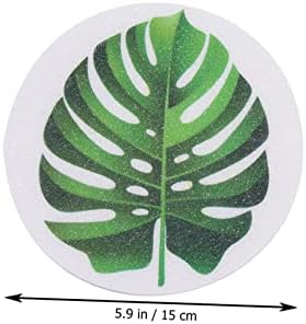 BEBEMOKO Non-Slip Leaf Stickers for Safe Bapting