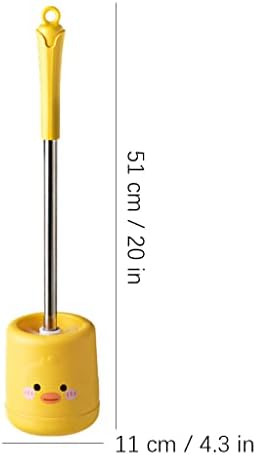 Wall-Mounted Toilet Brush Holder Set