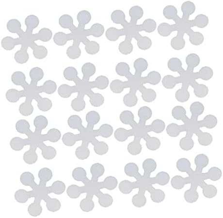 Bathtub Non-Slip Sticker Set - Snowflake Design - Easy Install Removable