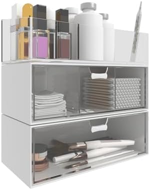 Stylized 3-Pack Organizer for Medicine Cabinets
