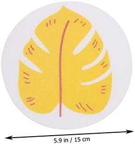 Sticker Set - Anti-Slip Bathroom Leaf Stickers for Safety and Fun