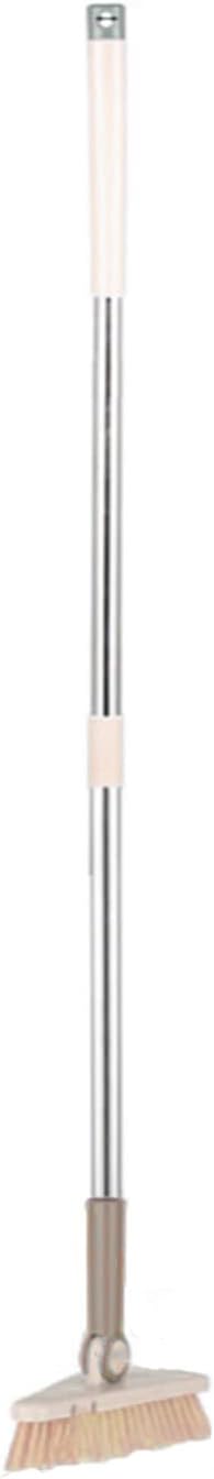 Lovskoo Long Handle Floor Brush for Bathroom Kitchen Tile Cleaning