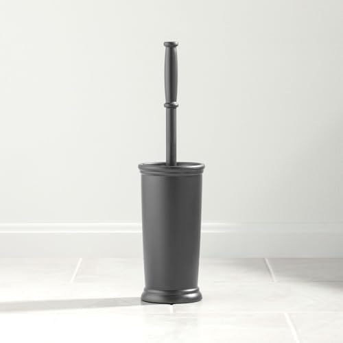 mDesign Toilet Bowl Brush with Modern Holder 1