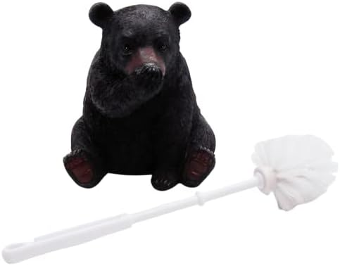 Sitting Stinky Bear Toilet Brush Holder with Brush 825 Inches