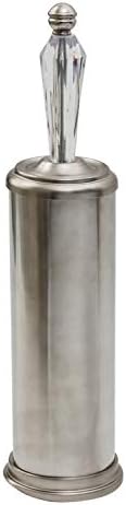 Splash Home Tammy Stainless Steel Toilet Brush with Holder