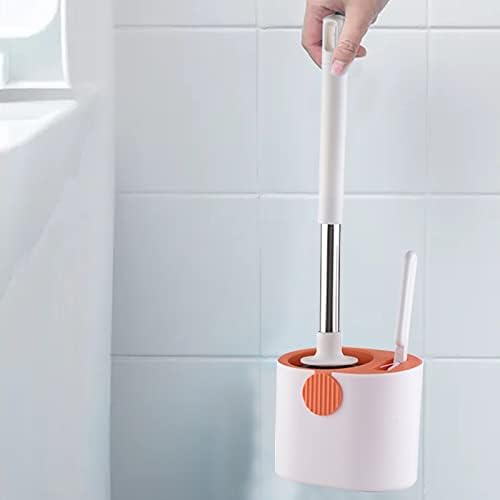 Flexible Silicone Toilet Brush Set