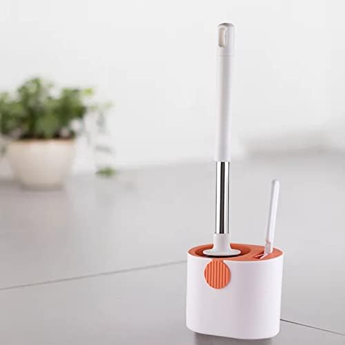 Flexible Silicone Toilet Brush Set