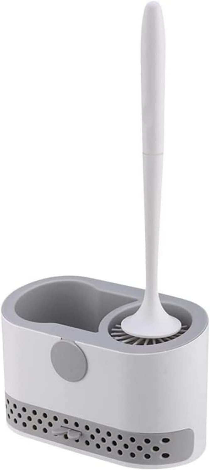 Silicone Toilet Brush with Dual Use