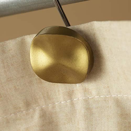 Stylish Gold Shower Curtain Hangers