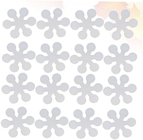 Bathtub Non-Slip Sticker Set - Snowflake Design - Easy Install Removable