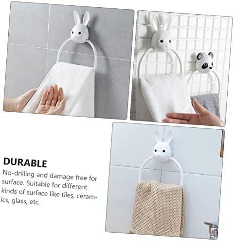 BESTYASH 1Pc Cute Cartoon Towel Organizer Upheld Towel Holder for Bathroom Kitchen