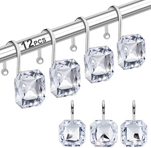 Stainless Steel Decorative Shower Curtain Hangers