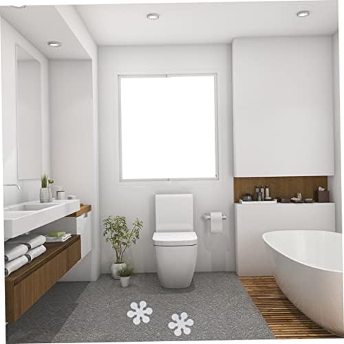 Bathtub Non-Slip Sticker Set - Snowflake Design - Easy Install Removable