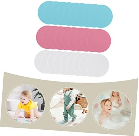 Cabilock 72pcs Self-Adhesive Non-Slip Round Decals for Bathroom Stairs