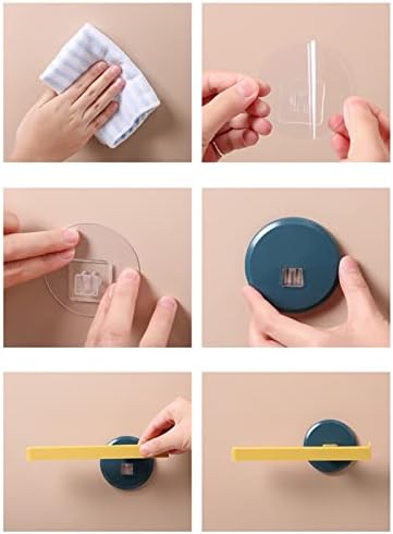 Wall-Mounted T-Shaped Towel Rack