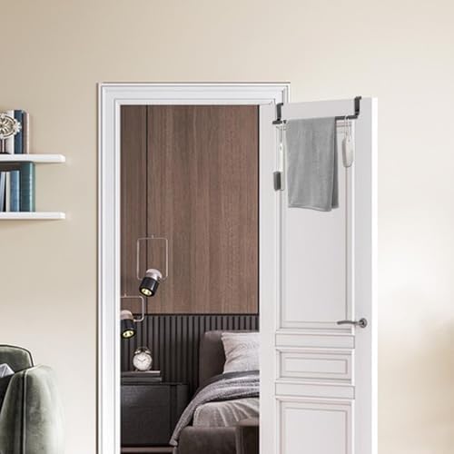 Generic Over-the-Door Towel Holder - Adjustable Storage Rack