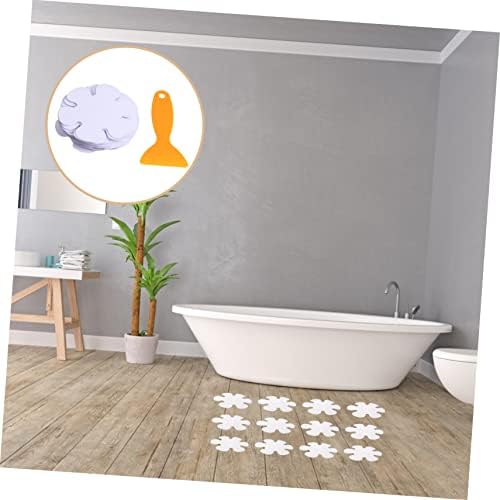 HOOTNEE Bathtub Mat Flower Design Non-Slip Peva Sticker