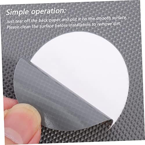 20 Sheets Non-Slip Safety Decals for Showers and Bathtubs